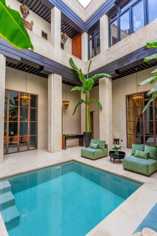 Riad Tajania Marrakesh Bagian luar foto