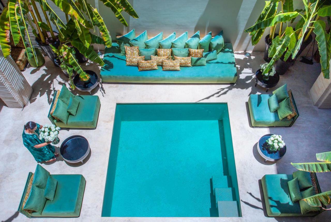 Riad Tajania Marrakesh Bagian luar foto